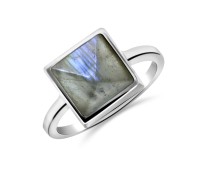 Labradorite Silver Rings NSR-2380-LB